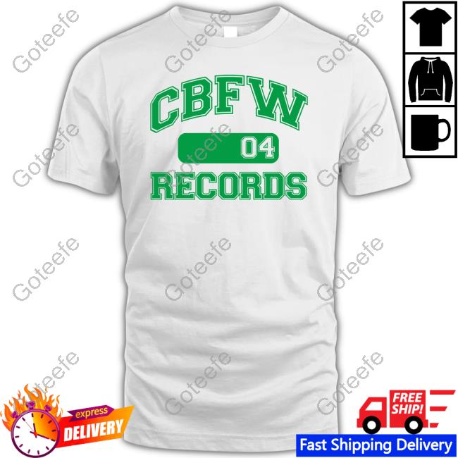 1Millthebrand Merch Cbfw 04 Records Official Shirt