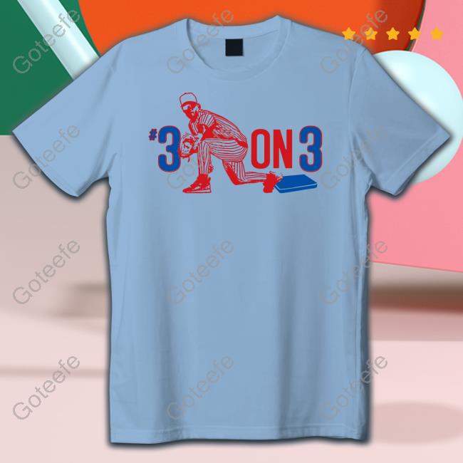 #3 On 3 Funny T Shirt Barstool Sports Store
